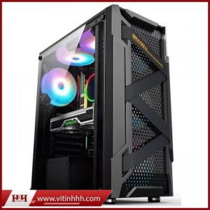 H&H PC Gaming Intel Core I3 Gen12 12100F + RX580 8G Gaming ( Tặng Combo Phím + Chuột + Màn hình 27inch 100Hz)