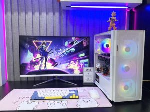 [Sale] H&H PC Gaming Intel Core I5 10400F + RX550 4G Gaming ( Tặng Màn hình 27inch Cong New + Combo Phím Chuột HP+ Pad Chuột)