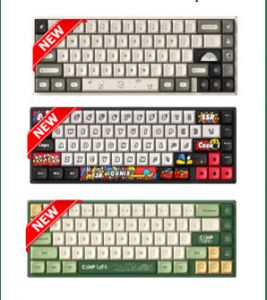 Bàn Phím Cơ IQUNIX F65 Camping Wireless Mechanical Keyboard (Switches TTC Holy Panda )