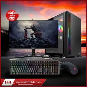 Combo PC Gaming & Đồ Họa Core I5 9400F Vs Card RX580 8GB  + Màn Hình 24in Phẳng