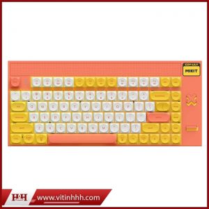 MIKIT CL80 MARMALADE RGB Tri-Mode Mechanical Keyboard