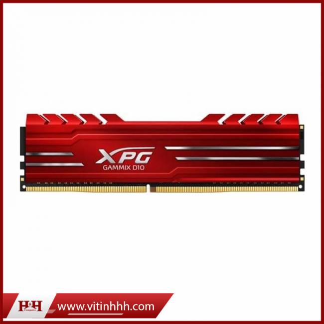 RAM Desktop Adata XPG Gammix D10 Red 16GB (1x16GB) DDR4