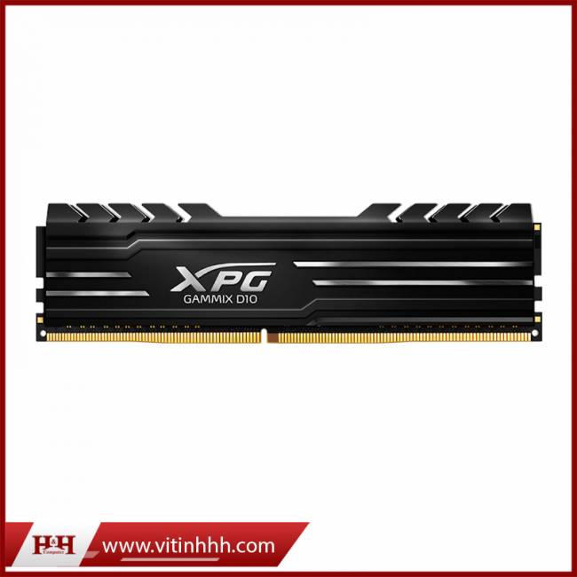 RAM Desktop Adata XPG Gammix D10 Black 8GB (1x8GB) DDR4 3000MHz (AX4U300038G16A-SB10)