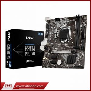 Mainboard MSI H310M PRO VD (Intel H310, LGA 1151 v2, M ATX,2 khe RAM DDR4)