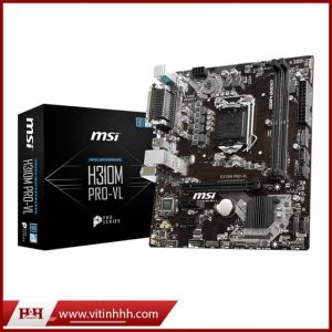 Mainboard MSI H310M PRO-VL (Intel H310, LGA 1151, M-ATX, 2 khe RAM DDR4)