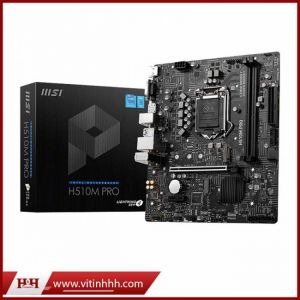 Mainboard MSI H510M B PRO (Intel H510, Socket 1200, m-ATX, 2 khe RAM DDR4)