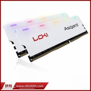 RAM ASGARD LOKI DDR4 8GB Bus 2666 – White Edition RGB LED Sync