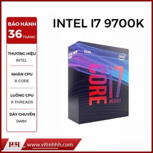 Bộ xử lý Intel® Core™ I7 Gen9 -  9700K - New